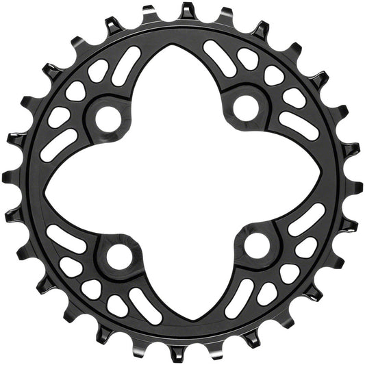 Absoluteblack Round 104 64 Bcd Chainring - Black