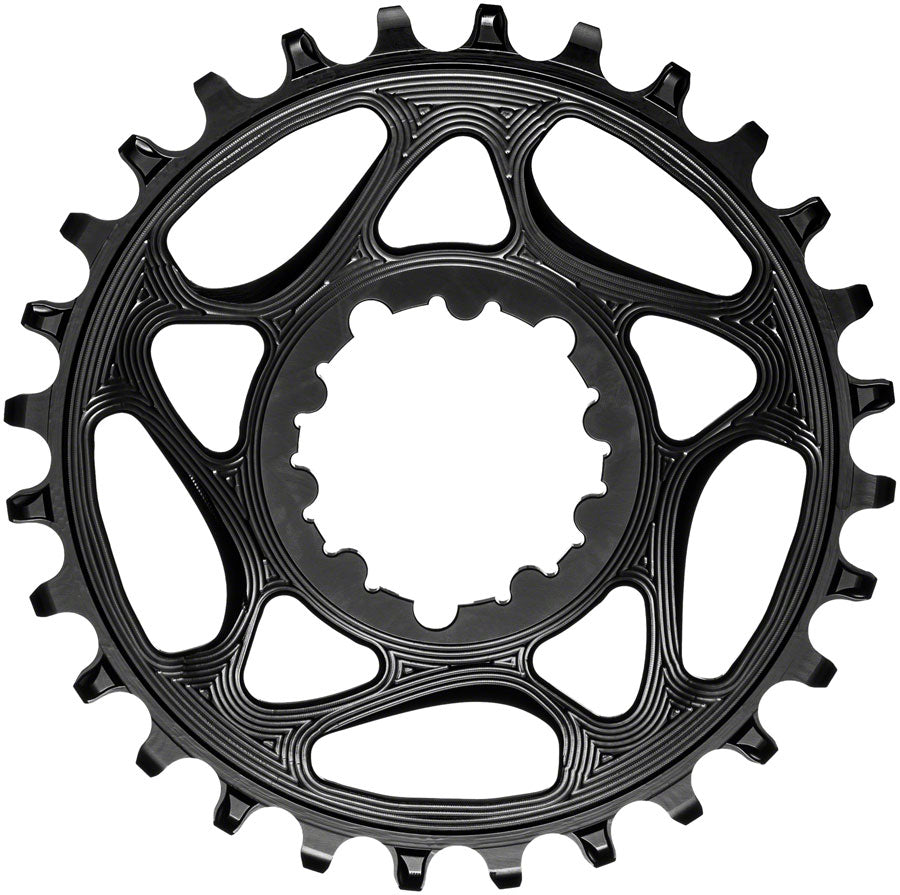 absoluteBLACK Round Direct Mount Chainring for SRAM 3-Bolt
