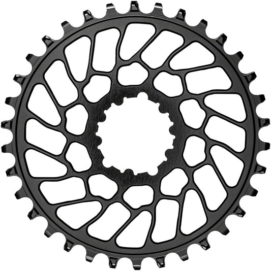 Absoluteblack Round Direct Mount Chainring For Sram 3 Bolt - Black