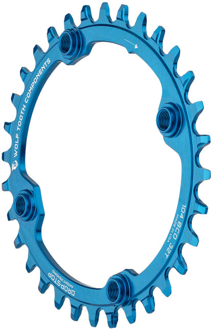 Wolf Tooth Elliptical 104 BCD Chainrings