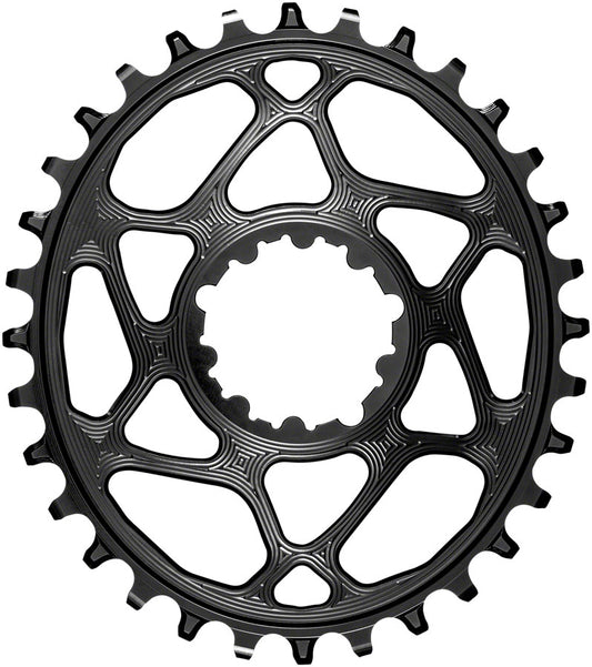 absoluteBLACK Oval Direct Mount Chainring for SRAM and Hyperglide+