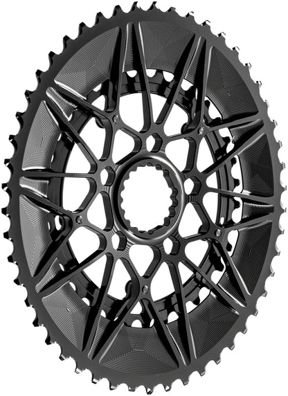 absoluteBLACK SpideRing Oval Direct Mount 2x Chainring Set for Cannondale