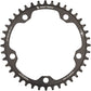 WOLF TOOTH 130 BCD ROAD AND CYCLOCROSS CHAINRING - 38T 130 BCD 5-BOLT DROP-STOP 10/11/12-SPEED EAGLE AND FLATTOP COMPATIBLE BLACK