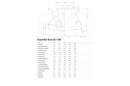 Cannondale SuperSix EVO CX/SE Frameset