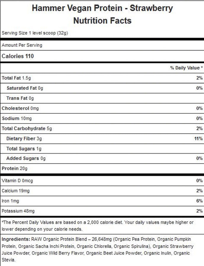 Hammer Nutrition Vegan Protein