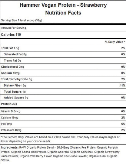 Hammer Nutrition Vegan Protein