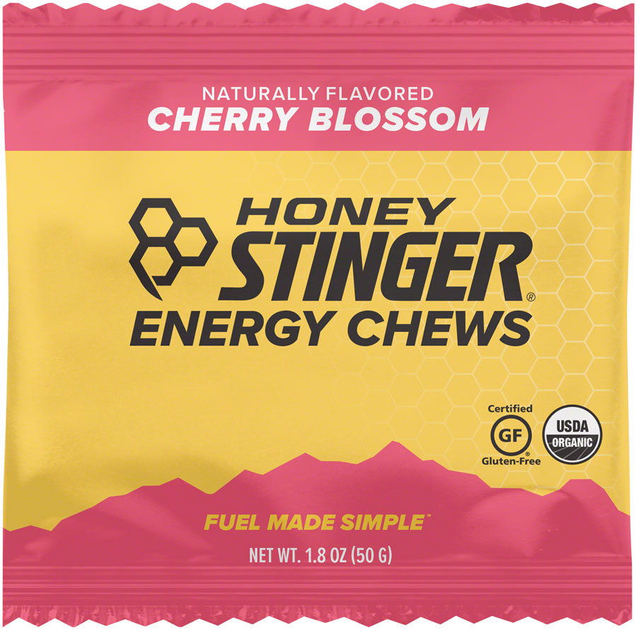 HONEY STINGER ORGANIC ENERGY CHEWS - CHERRY BLOSSOM [SINGLE]