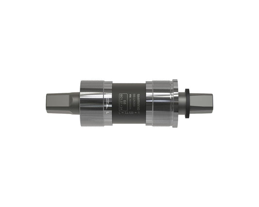 STANDARD BOTTOM BRACKET BB-UN300 SPINDLE: SQUARE TYPE SHELL: BSA 68MM SPINDLE: 127.5MM (D-EL) W/FIXING BOLT