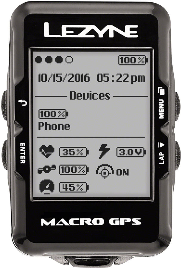 Lezyne Macro GPS Bike Computer