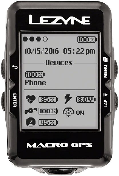 Lezyne Macro GPS Bike Computer