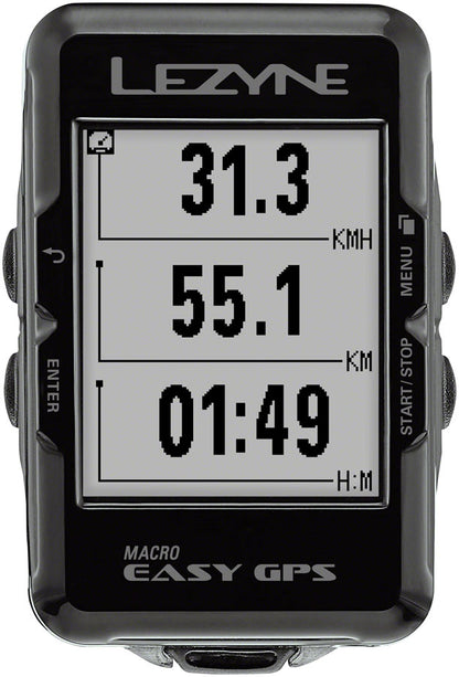 Lezyne Macro Easy GPS Bike Computer