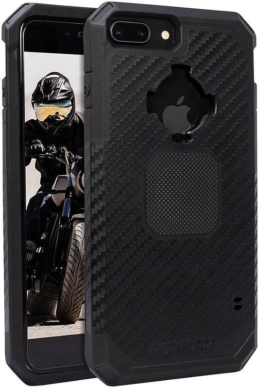 Rokform Rugged Case for iPhone 8 Plus/7 Plus/6 Plus Blk
