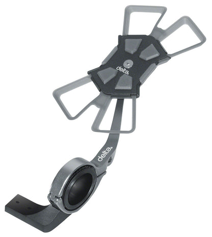 DELTA X MOUNT HANDLEBAR MOUNT PHONE HOLDER - BLACK