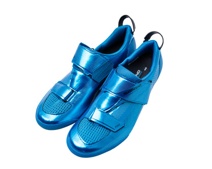 [Blem] SHIMANO SH-TR901 BICYCLES SHOES BLUE 43