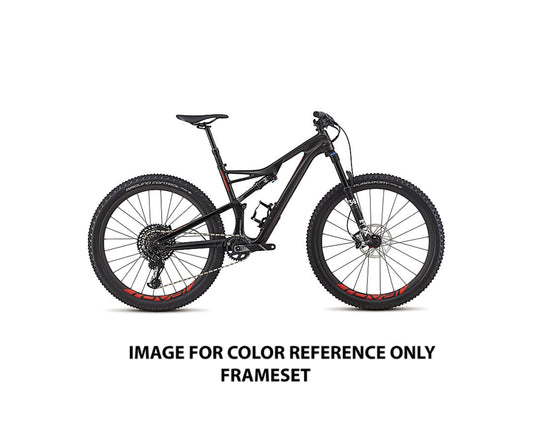 2018 Specialized Camber FSR Expert Carbon 27.5 (FRAMESET ONLY) Carb/RedFlkTnt/RktRed