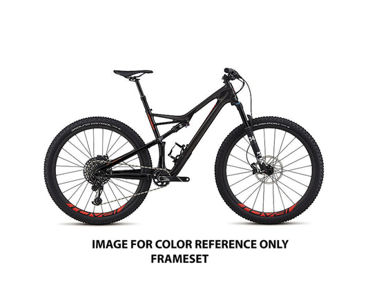 2018 Specialized Camber FSR Expert Carbon 29 (FRAMESET ONLY) Carb/RedFlkTnt/RktRed