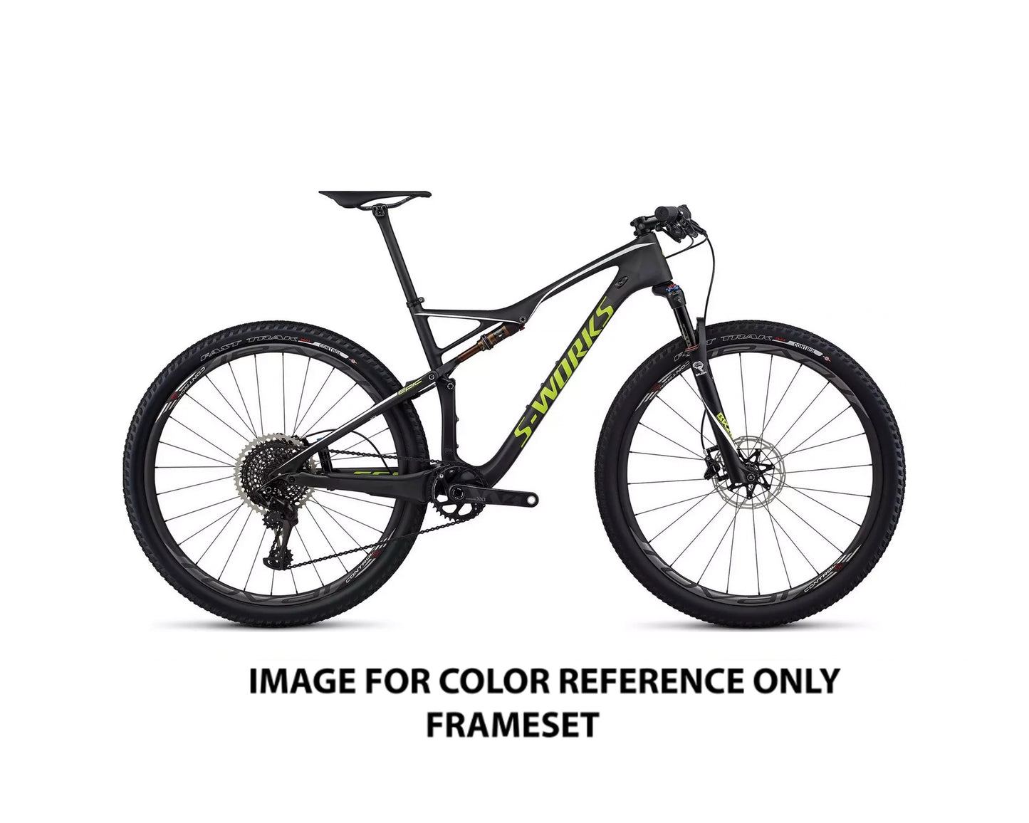 2017 Specialized S-Works Epic FSR Carbon WC 29 (FRAMESET ONLY) Carb/Hyp/Wht