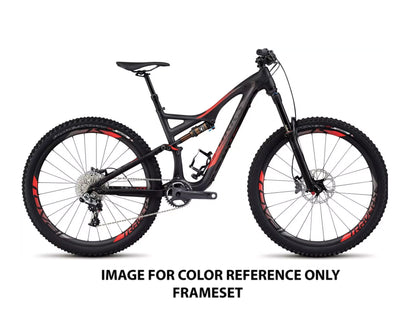 2015 Specialized S-Works SJ FSR Carbon EVO 650B (FRAMESET ONLY) Carb/Char/RktRed SM