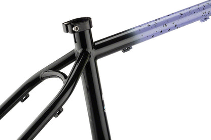 All-City Electric Queen Frameset - Blue/Lime w/Splatter