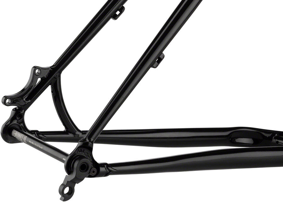 All-City Electric Queen Frameset - Blue/Lime w/Splatter