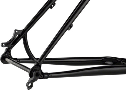 All-City Electric Queen Frameset - Blue/Lime w/Splatter