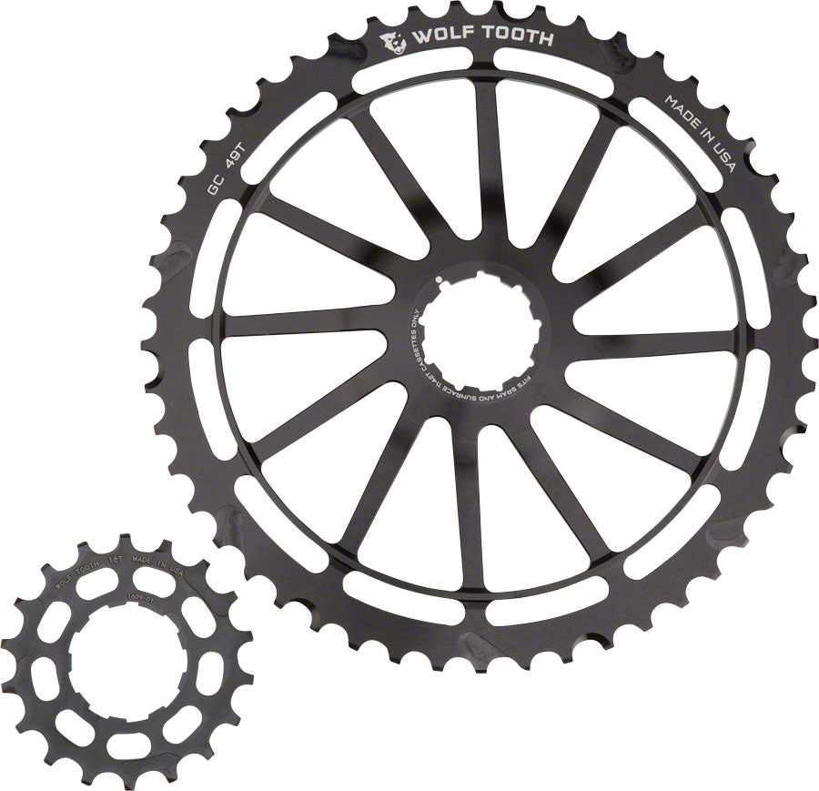 Wolf Tooth GC49 + 18T Cog Bundle