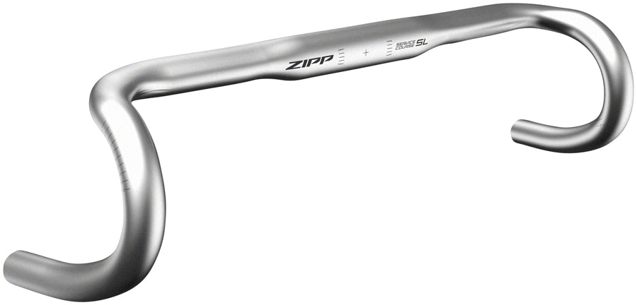 Zipp Handlebar Drop Service Course 70 XPLR Center to Center 31.8mm Silver with Etched Logo A2