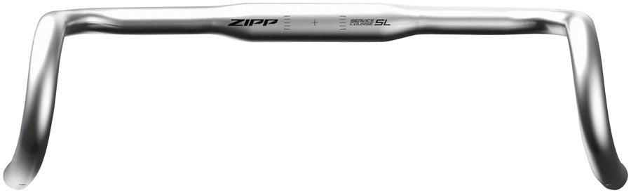 Zipp Handlebar Drop Service Course 70 XPLR Center to Center 31.8mm Silver with Etched Logo A2