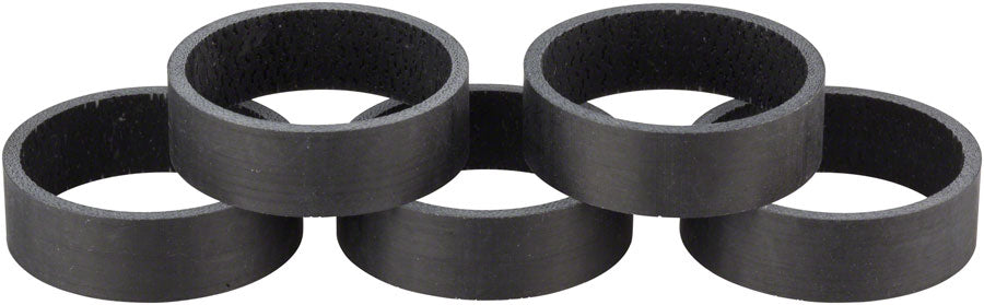 Whisky Parts Co. No.7 Carbon Headset Spacers 5-Pack