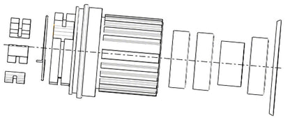 Sun Ringle Freehub Body