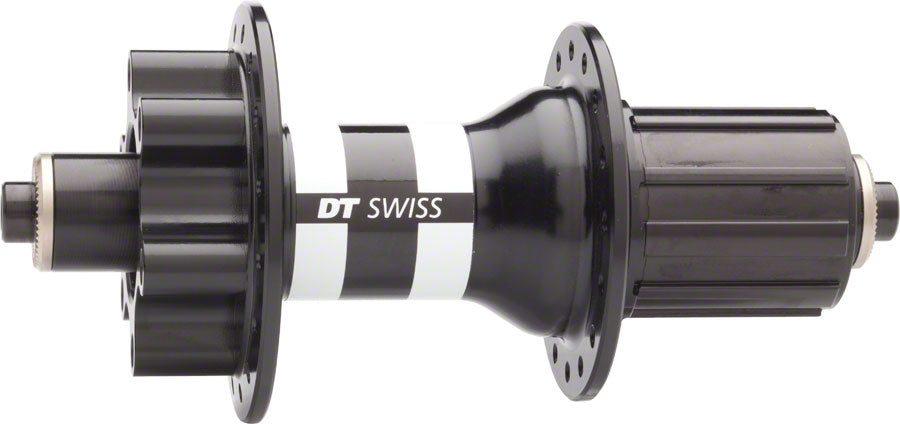 DT Swiss 350 Rear Hub - QR x 135mm, 6-Bolt, HG 11, Black, 28H
