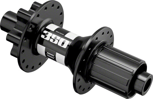 DT Swiss 350 Rear Hub - 12 x 142mm, 6-Bolt, HG 11 MTN, Black, 32H, 18pt