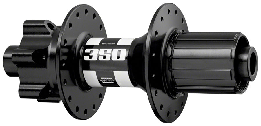 DT Swiss 350 Rear Hub - 12 x 150mm, 6-Bolt, HG 11 MTN, Black, 32H, 18pt