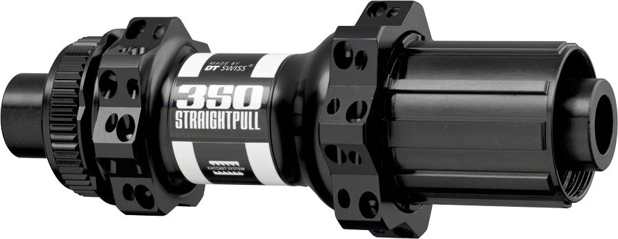 DT Swiss 350 Straight-Pull Rear Hub: 28h, 12 x 142mm Thru Axle, Center Lock Disc
