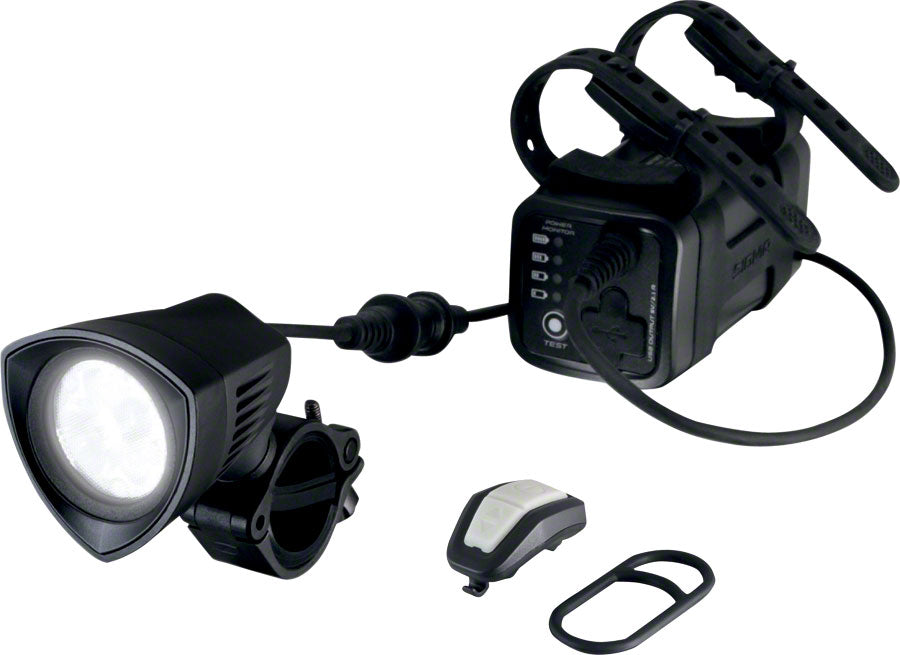 Sigma Buster 2000 Rechargable Headlight - Charcoal