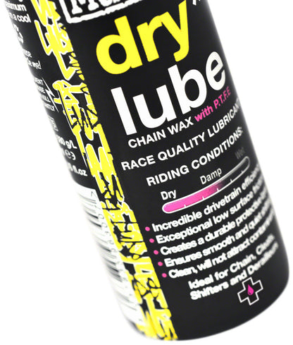 MUC-OFF DRY PTFE BIKE CHAIN LUBE - 400ML AEROSOL