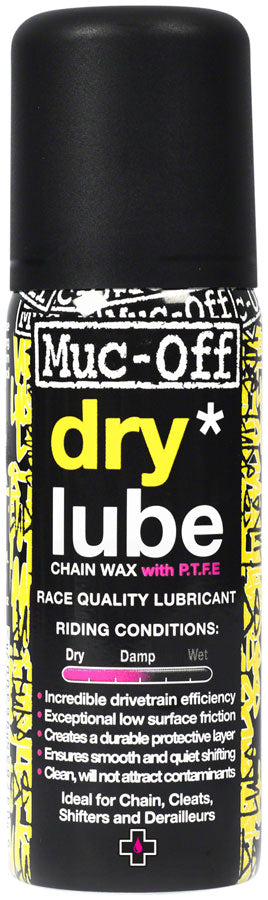 MUC-OFF DRY PTFE BIKE CHAIN LUBE - 400ML AEROSOL