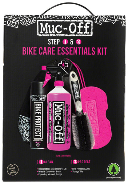 Muc-Off Bicycle Essentials Kit: Tote with 4 Pieces