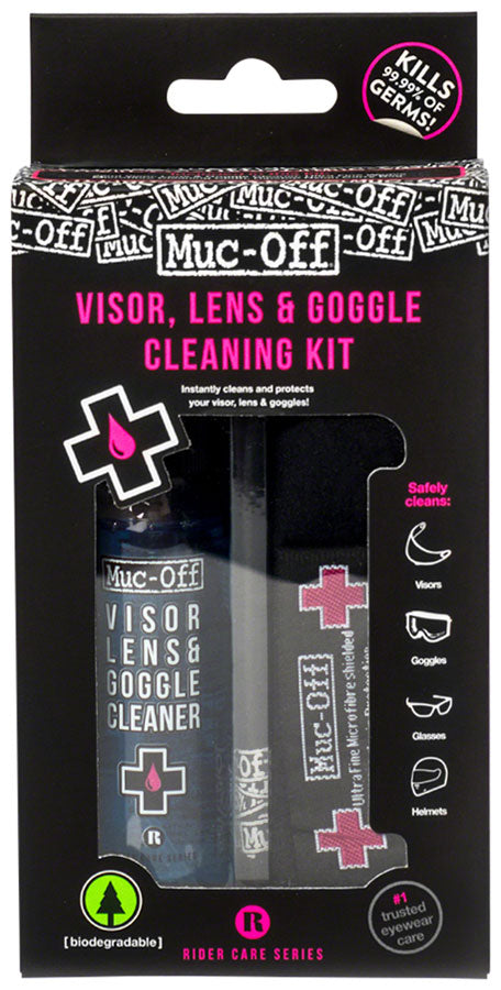 Muc-Off Visor, Lens, & Goggle Cleaning Kit