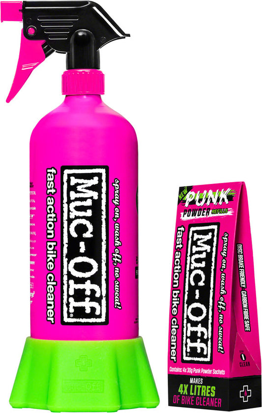 Muc-Off Punk Powder Bottle For Life Bundle