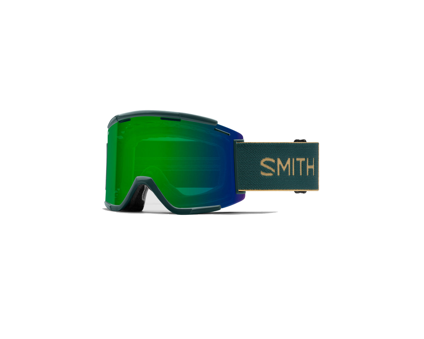 Smith Squad XL MTB Goggle Spruce Safari + CP Everyday Grn Mirror