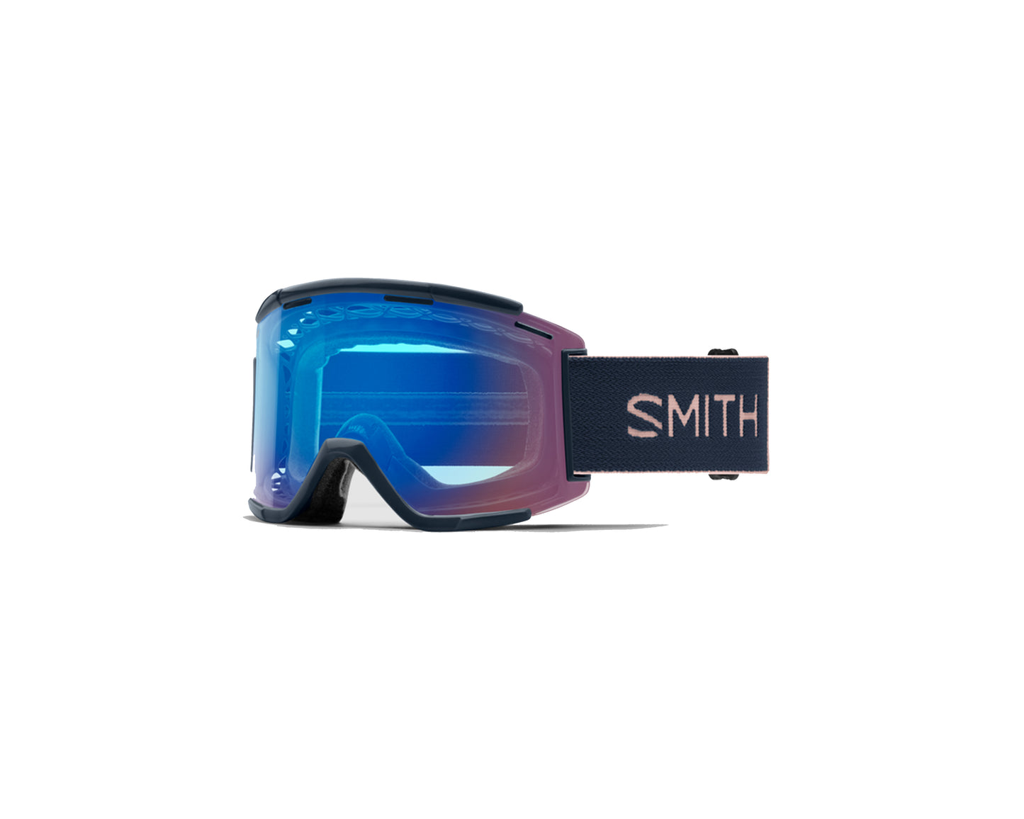 Smith Squad XL MTB Goggle French Navy Rock Salt + CP Contrast Rose Flash