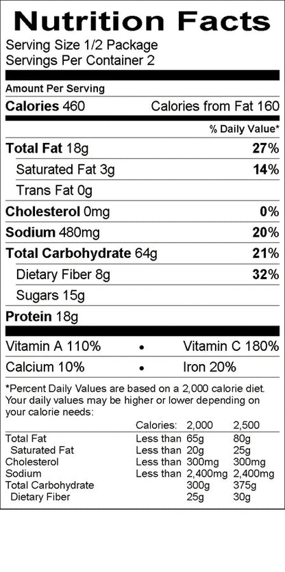 Backpacker's Pantry Pad Thai