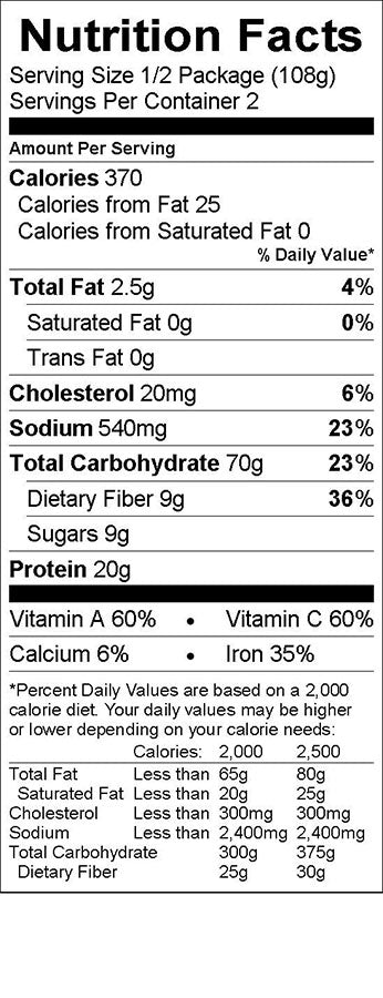 Backpacker's Pantry Cincinnati Chili