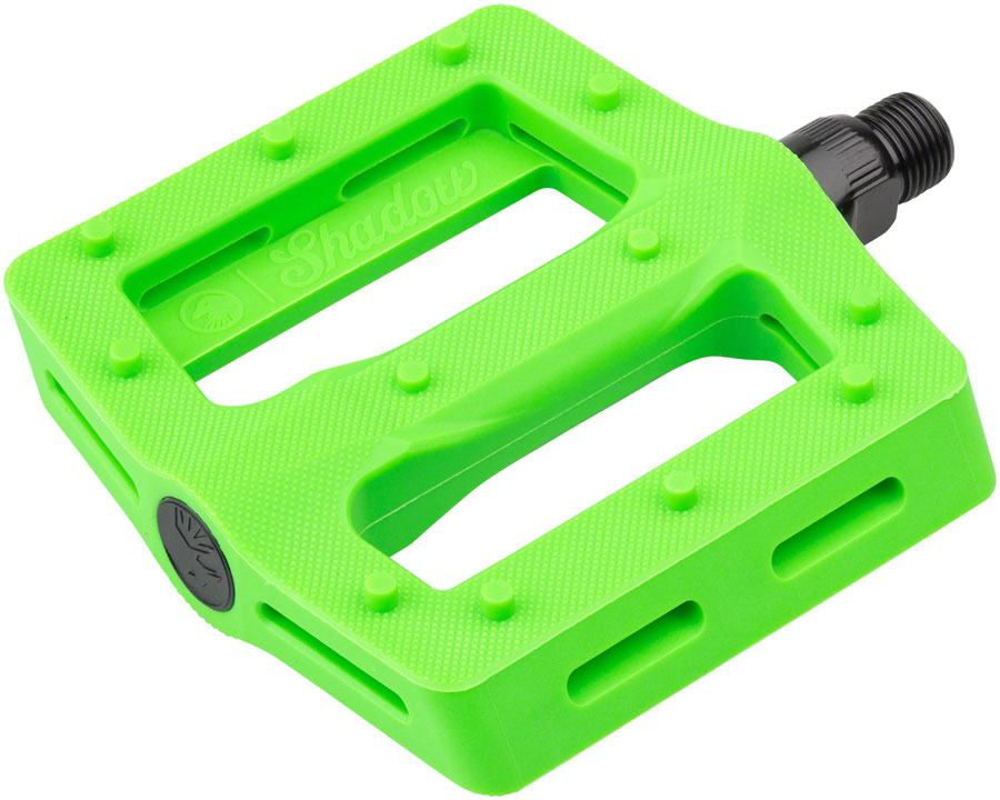 shadow pedals The Shadow Conspiracy Surface Plastic Pedals, Neon Green