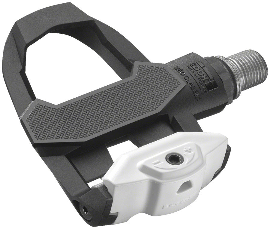 LOOK KEO CLASSIC 3 PEDALS - SINGLE SIDED CLIPLESS CHROMOLY 9/16 BLACK/WHITE