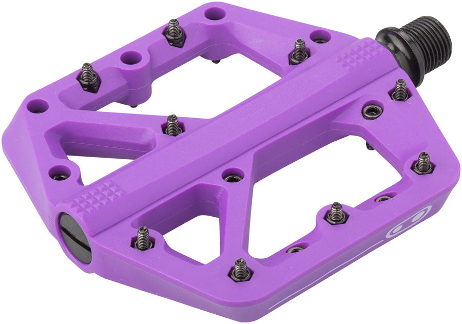 crankbrothers stamp 1 pedals Crank Brothers Stamp 1 Large Platform Pedals Purple