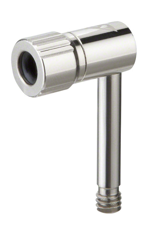 TOPEAK PRESSURE RITE 90 DEGREE PRESTA VALVE ADAPTER