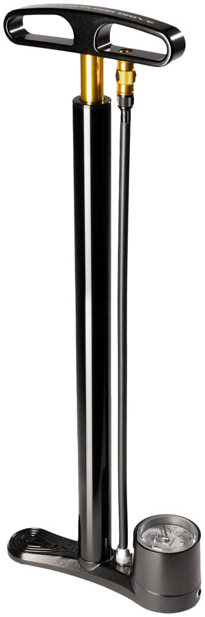 Lezyne Cnc Travel Floor Drive 1.5 - Black