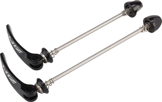 Zipp Tangente Q R Skewer Set Blk W Silver Logo - Black / Silver